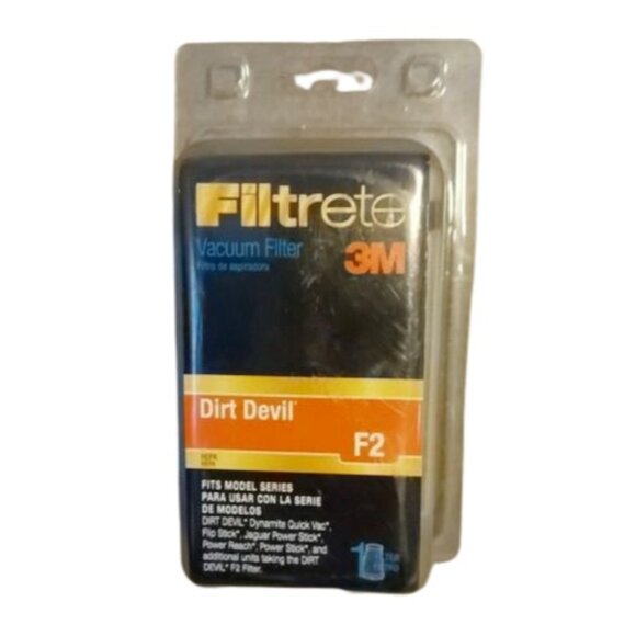 DIRT DEVIL F2 3M FILTRETE T5802 HEPA VACUUM FILTER NEW Open Box - Picture 1 of 5